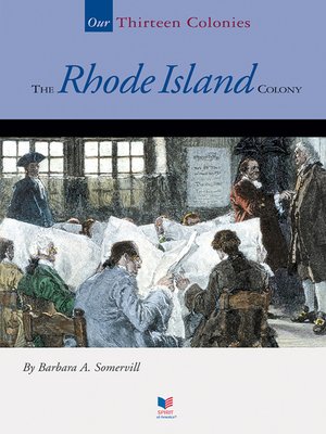 cover image of The Rhode Island Colony